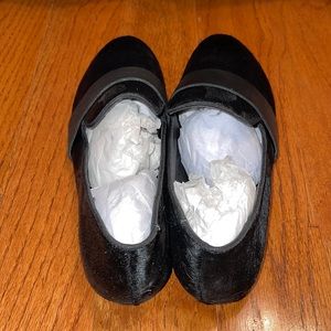 Steve Madden Calf Velvet Flats